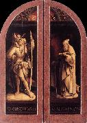 CORNELISZ VAN OOSTSANEN, Jacob Sts Christopher and Anthony dfg painting